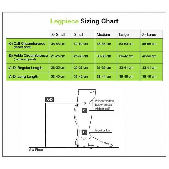 FarrowWrap Classic Legpiece, Tan with Compression Sock, BSN FarrowMed (Regular-Small)