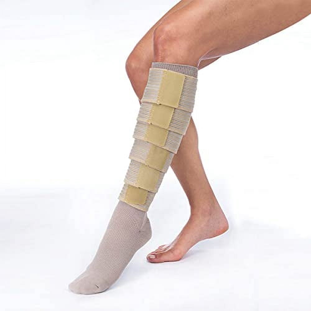 FarrowWrap Classic Legpiece, Tan with Compression Sock, BSN FarrowMed ...