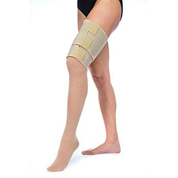 FarrowWrap Classic Thighpiece, Tan with soft AG Liner, BSN Jobst FarrowMed (Regular-XL)