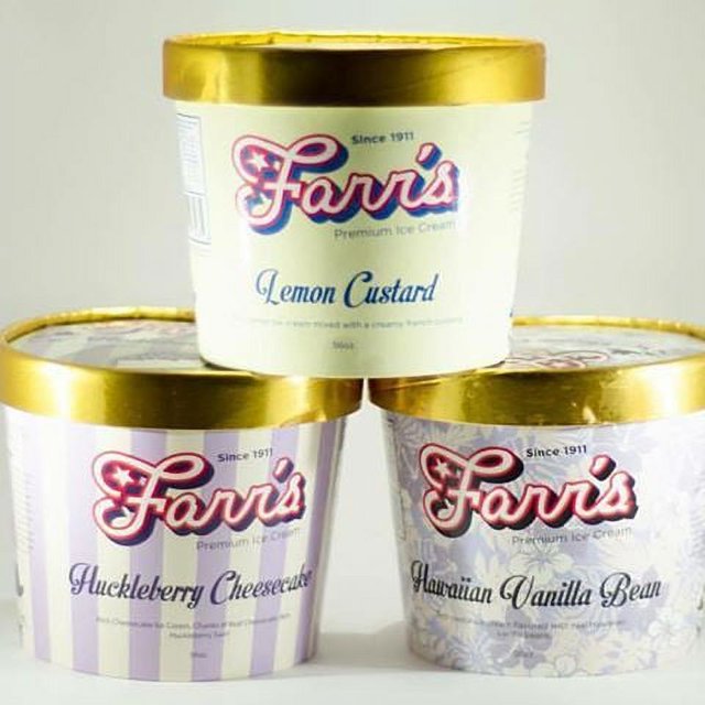 Farrs Ice Cream Farr's Hawaiian Vanilla