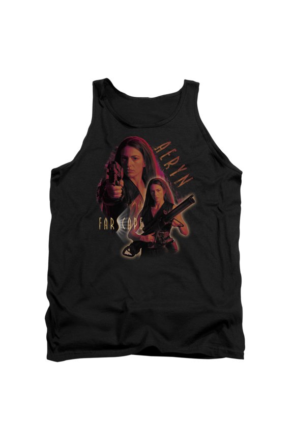 Farscape Aeryn Adult Tank Top Black