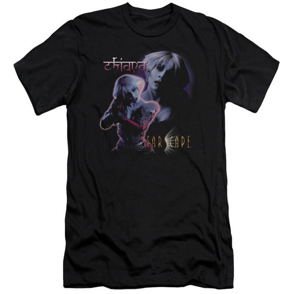 Farscape Chiana S/S Adult 30/1 T-Shirt Black
