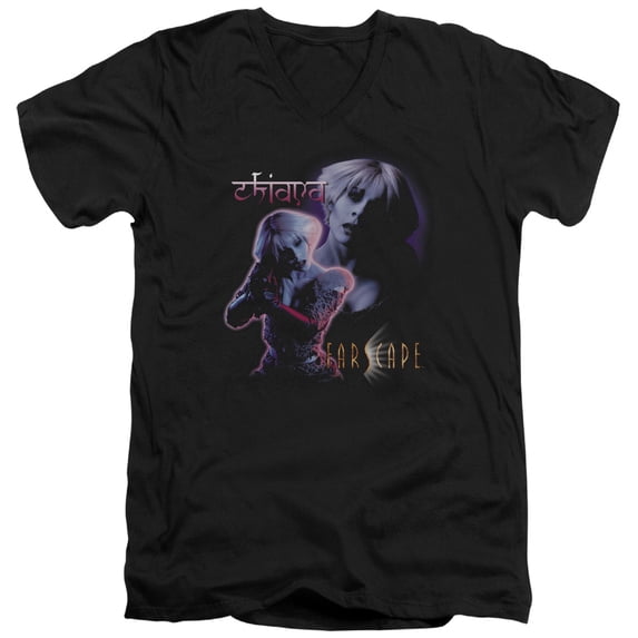 Farscape - Chiana - Slim Fit V Neck Shirt - Medium