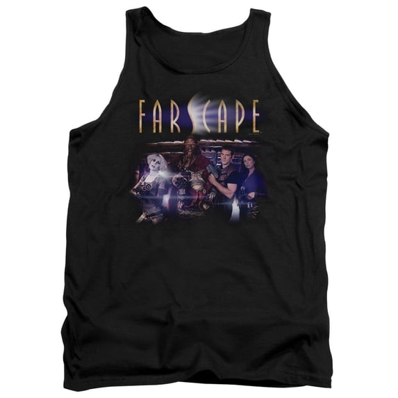 Farscape Flarescape Adult Tank Top Black