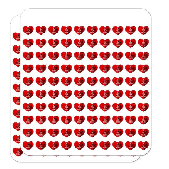Farscape Keep Calm and Hyper-Rage Ka D'Argo Luxan Heart Shaped Planner Calendar Scrapbook Craft Stickers
