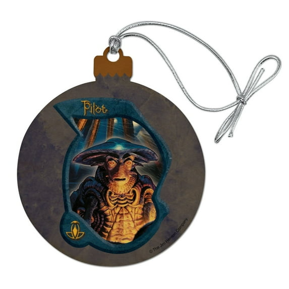 Farscape Moya's Pilot Wood Christmas Tree Holiday Ornament