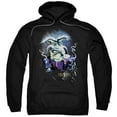 thumbnail image 1 of Farscape Rygel Long Sleeve Smoking Guns Adult Pullover Hoodie Sweatshirt Black, 1 of 1
