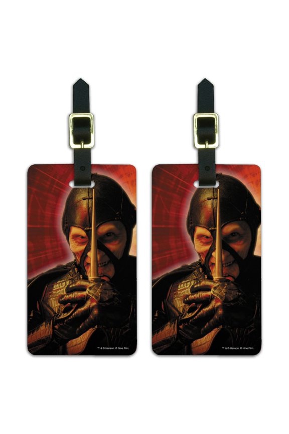 Farscape Scorpius Peacekeeper Luggage ID Tags Suitcase Carry-On Cards - Set of 2