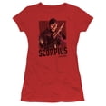 thumbnail image 1 of Farscape Scorpius S/S Junior Women's T-Shirt Sheer Red, 1 of 1