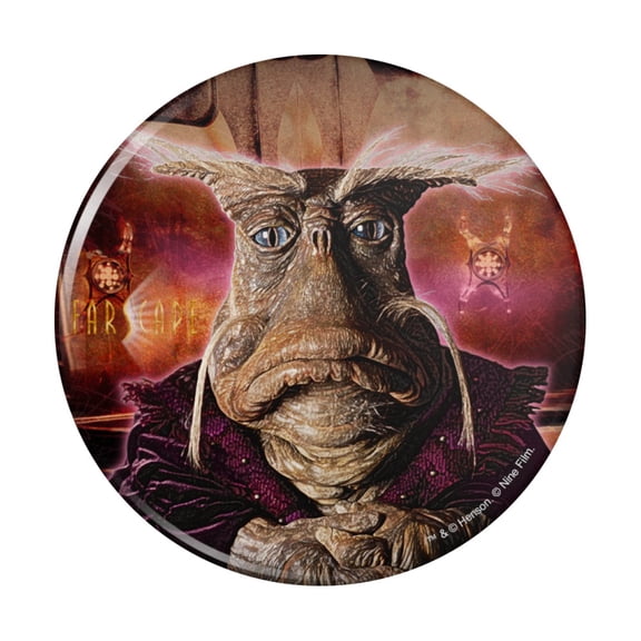 Farscape TV Show Rygel Kitchen Refrigerator Locker Button Magnet