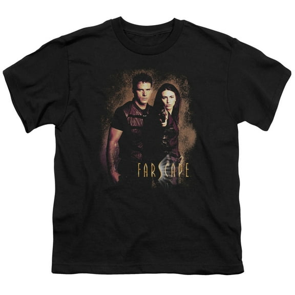 Farscape Wanted S/S Youth 18/1 T-Shirt Black
