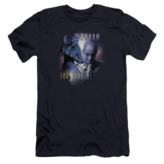 Farscape - Zhaan - Premium Slim Fit Short Sleeve Shirt - Large