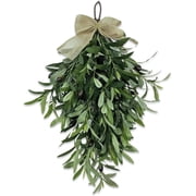 24Inches Spring Wreath Summer Wreath Artificial Green Olive Wreathfor Front Door Hanging Decorations Summer Green Wall Hanging Decorations for Outdoor Home Decor
