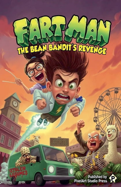 Fart Man: The Bean Bandit's Revenge, (Paperback)