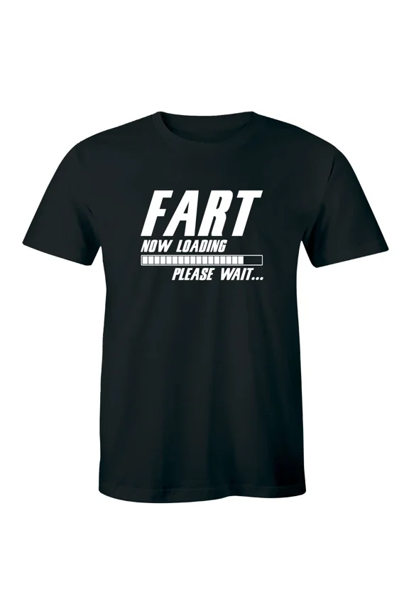 Fart Now Loading Please Wait Funny Men's Short Sleeve T-Shirt