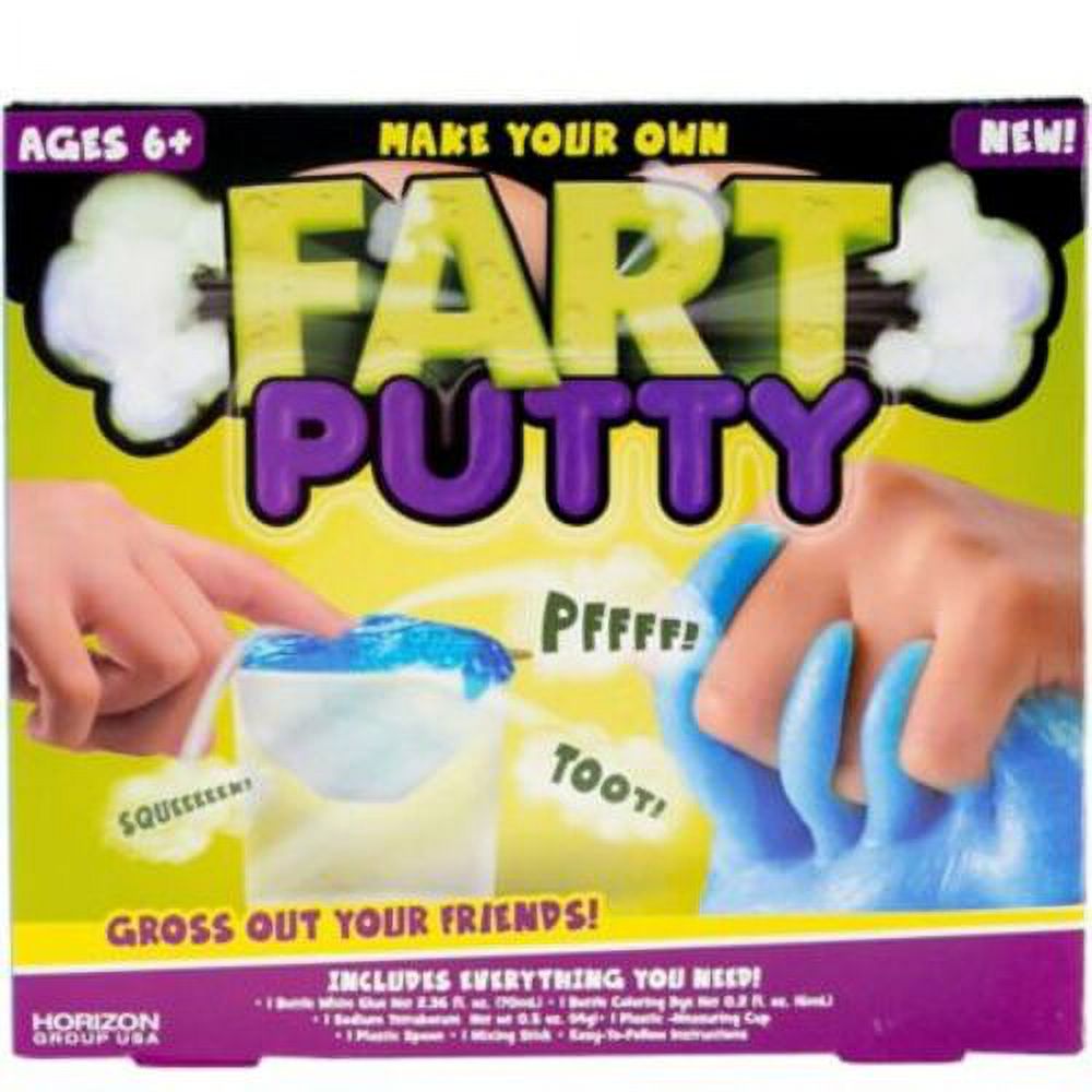 Fart Putty Slime Kit 6pc