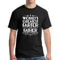thumbnail image 1 of Farter Father Tee Greatest Dad Fun Gifts Birthday Present for Pops Black (2XL), 1 of 3