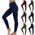 thumbnail image 1 of Fartey Fleece Lined Leggings for Women Tummy Control High Waisted Workout Gym Running Pants Winter Warm Soft Yoga Pants Black S, 1 of 7