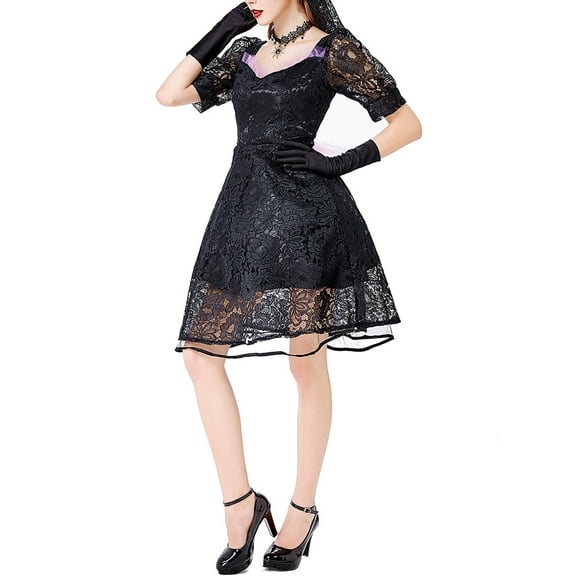 Fartey Halloween Dresses for Women 2024 Slim Fit Fall Long Sleeve V Neck Waist Dress Funny Halloween Printed Dress Side High Swing Split Maxi Dresses