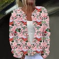 thumbnail image 1 of Fartey Plus Size Christmas Sweater for Women 2025 Cute Xmas Printed Cardigans Fall Winter Long Sleeve Open Front Sweaters Dressy Casual Button Up Knit Jacket S-5XL, 1 of 5