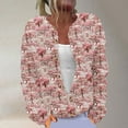 thumbnail image 1 of Fartey Plus Size Women Christmas Sweaters Oversized Fall Winter Long Sleeve Button Up Cardigans Ugly Xmas Graphic Knitted Sweaters Casual Holiday Outwear Coat S-5XL, 1 of 5