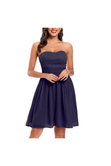 mother of the bride dusty blue dress Dusty Blue A-Line Evening Gown | 3/4 Sleeve Lace Bodice Dress with Tulle  Overlay | Modest Formal Dress GL3629 main image 1
