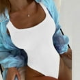 thumbnail image 1 of Fartey Womens One Piece Swimsuit Fashion Elegant Ribbed Bathing Suit Slimming Tummy Control Swimsuits Trendy 2025 Solid Color Beach Swimwear White S-2XL, 1 of 7