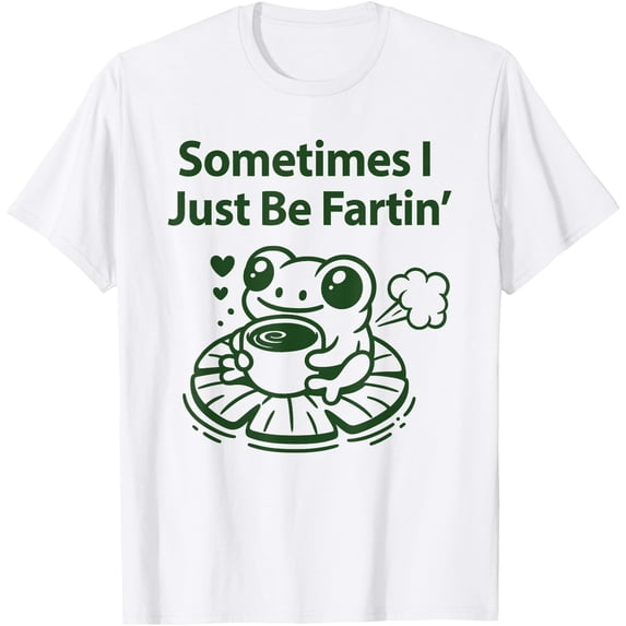 Farting Frog Froglet Fart Sometimes I Just Be Fartin Classic Theme ...