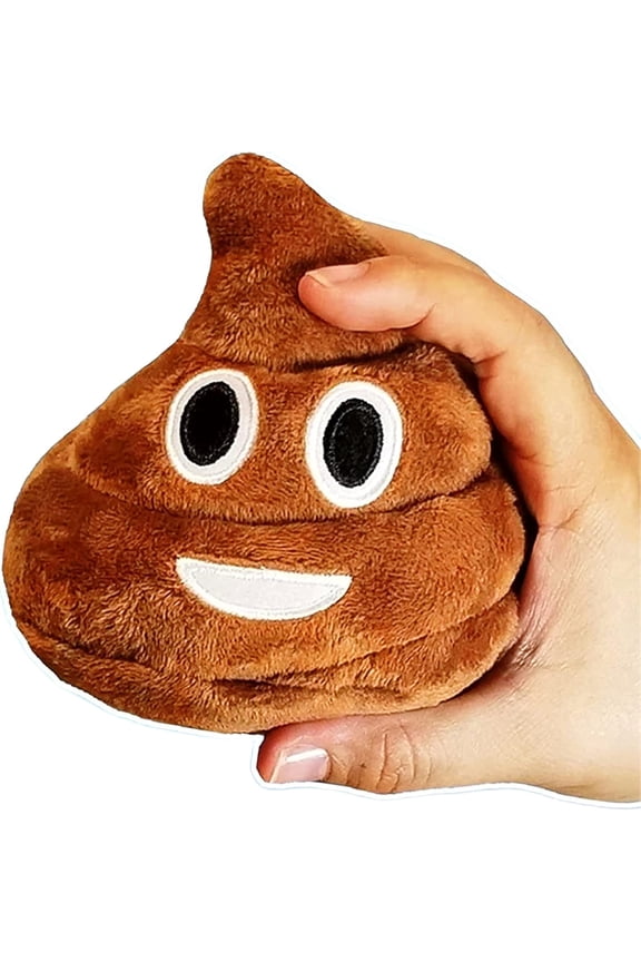 Farting Poop Plush Keychain, Funny Talking Poop Toy for Adults with Fart Sound, Humorous Stress Relief Accessory for Backpack, Purse & Desk, Novelty Gift(RL 1 PC)