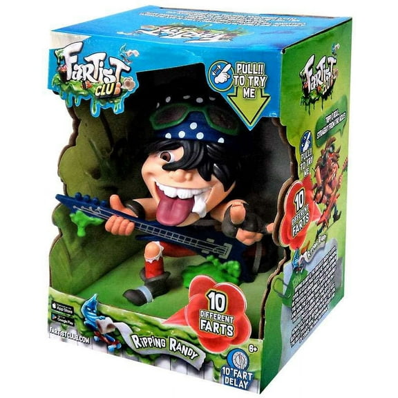 Fartist Club Ripping Randy Action Figure (Blue)