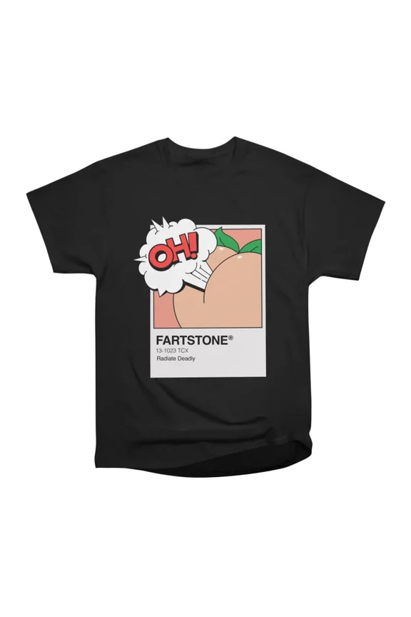 Fartstone peachy fuzz T-Shirt Tee Gift For Him Merch For Her Apparel For Friend