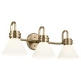 thumbnail image 1 of 55155CPZ Kichler Lighting Farum - 3 Light Bath Vanity-9.5 Inches Tall and 26 Inches Wide-Champagne Bronze Finish, 1 of 10