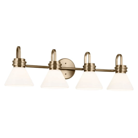 Farum 4-Light Bathroom Vanity Light in Champagne Bronze