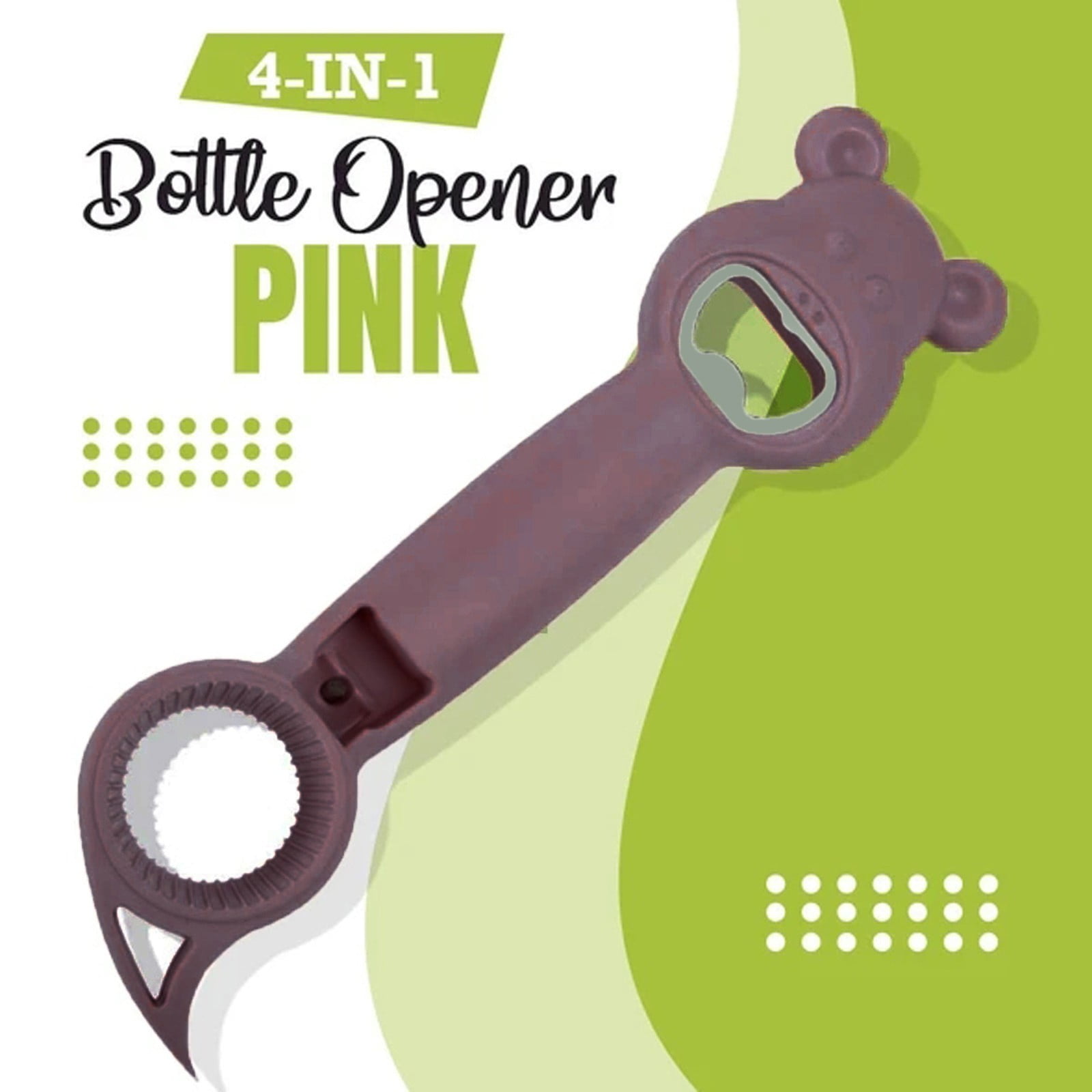 Farvoery Home Canned Cap Multifunctional 4 In 1 &Can Openers