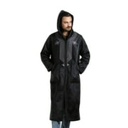 Moroccan style - Warm Winter Coat - Cloak Arab Dress - Mens Khaleeji Islamic Arabian High-Quality Coat   Black