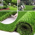 thumbnail image 1 of Fas Home Artificial Grass Turf 1.38", 4FTX21FT Fake Grass Indoor/Outdoor Rug Synthetic Lawn Carpet,Faux Grass Landscape for Décor,Astroturf for Dogs with Drain Holes Customized, 1 of 7