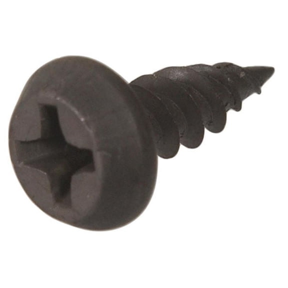 Fas-n-Tite #2   7 x 7/16-in Black Phosphate Coated Screws (1-lb)