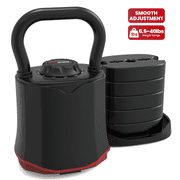 FasBrand-6-in-1 Quick-Switch Adjustable Kettlebell Set (6.5-40 LBS) with Two-Way Rotation, Space-Saving Kettlebell for Full-Body Home Gym Workouts, Men & Women Strength Training Equipment