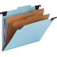 FasTab Hanging Pressboard Classification Folder with SafeSHIELD