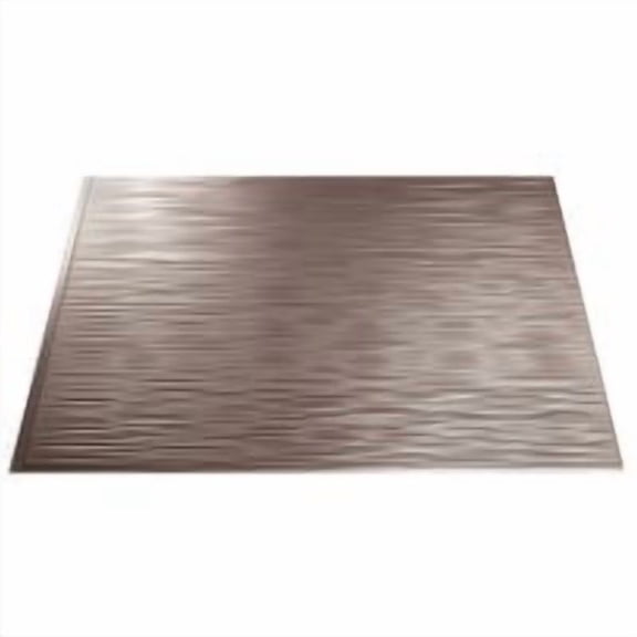 Fasade Br Nickel Ripple Panel D72-29 Pack of 5