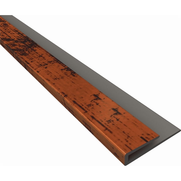 Fasade J-Edge Backsplash Trim - Pack of 2  Residential Use, Standard Application