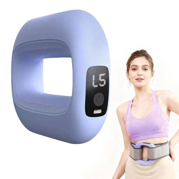 Fascia Massage Ring 2-in-1 Vibration Therapy & Deep Tissue Muscle Recovery Device Rechargeable Body Massager with LCD Display, Adjustable Intensity for Fitness Recovery, Relaxation and Daily Wellness