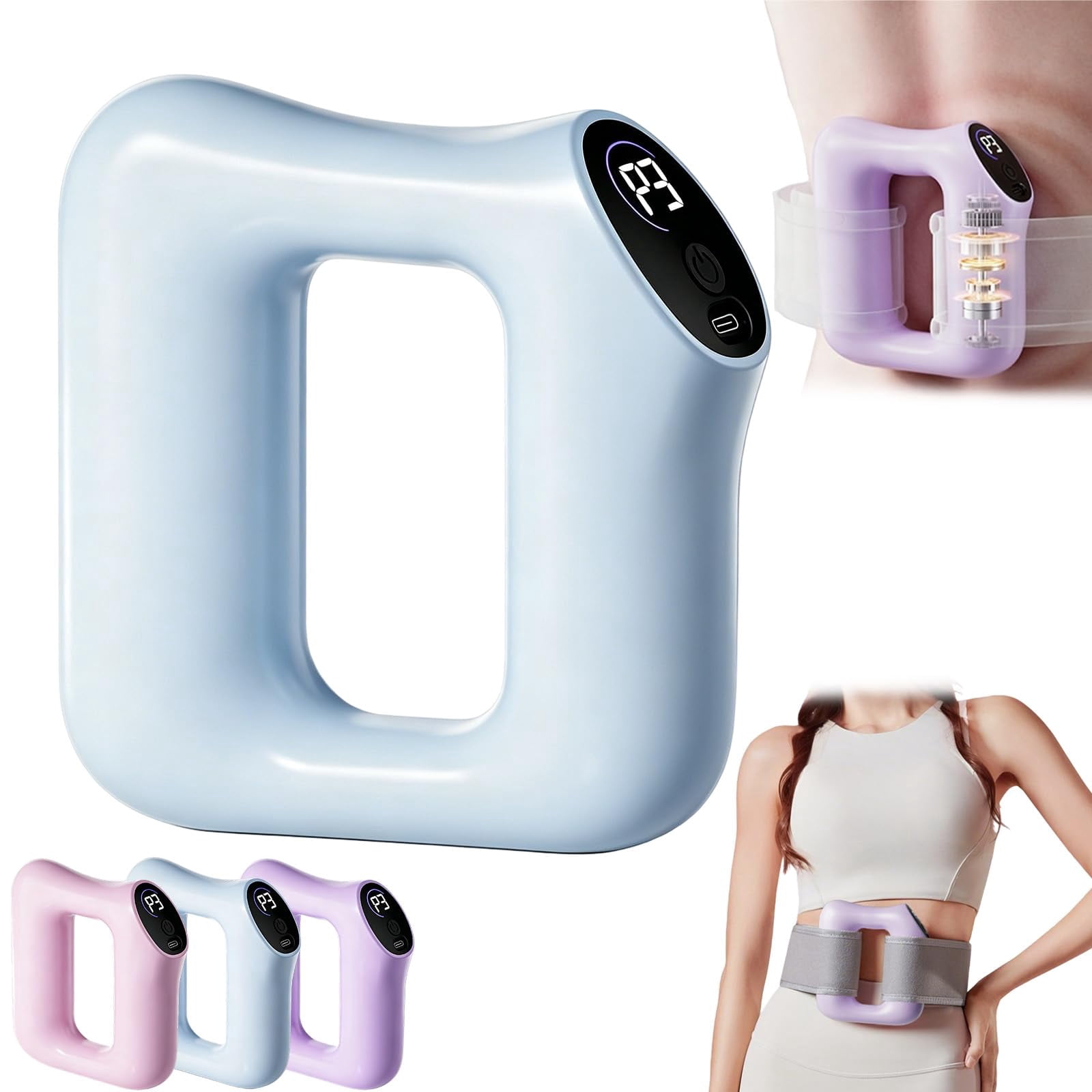 Fascia Ring Massager 2026 upgraded portable deep tissue massage ring 3 ...