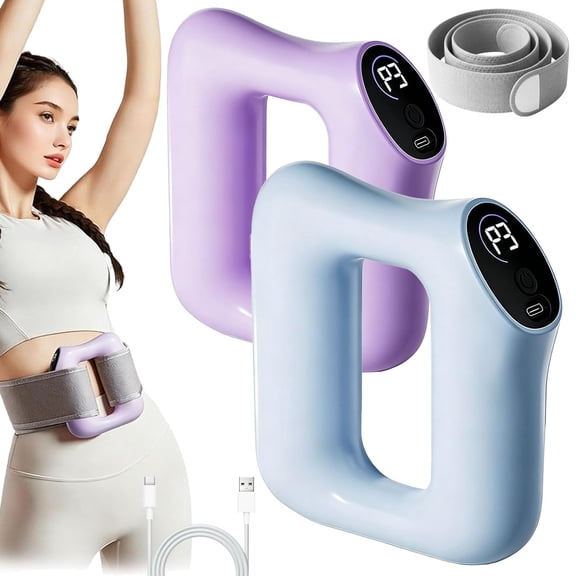 Fascia Ring Massager, Multifunctional Adjustable Vibrating Muscle Ring with 3 Modes & 5 Levels for Body Relaxation, Portable Design