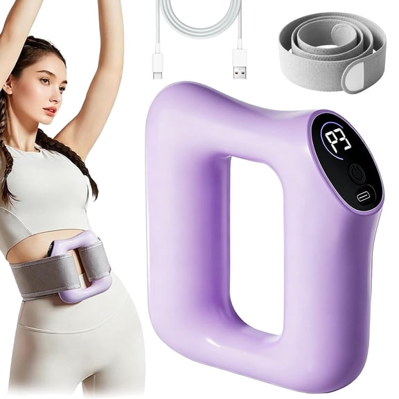Fascia Ring Massager, Multifunctional Adjustable Vibrating Muscle Ring with 3 Modes & 5 Levels for Body Relaxation, Portable Design