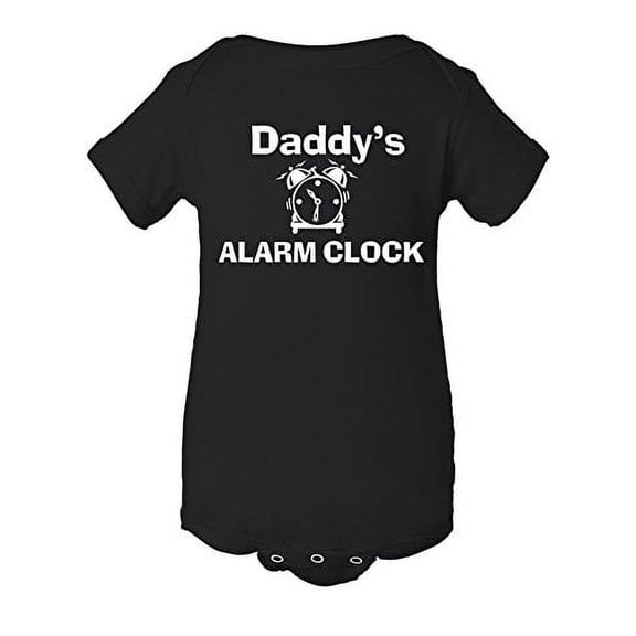 Fasciino - Cute Baby Onesie Bodysuit Daddy's Alarm Clock (Sizes: NB-24M)