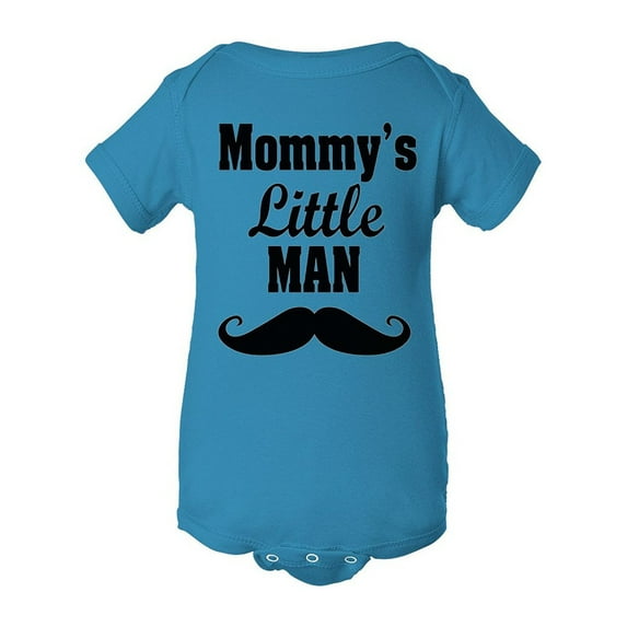 Fasciino Cute Baby Onesie Bodysuit "Mommy's Little Man" (Sizes: NB-24M)