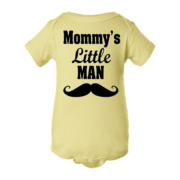 Fasciino Cute Baby Onesie Bodysuit "Mommy's Little Man" (Sizes: NB-24M)