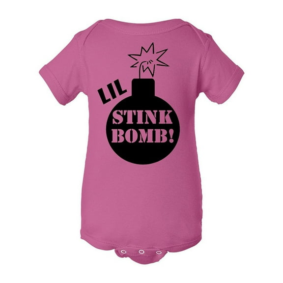 Fasciino Cute Baby Onesie Bodysuit Stink Bomb (Sizes: NB-24M)
