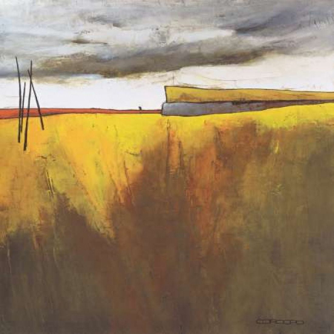 Fascinating Landscape II Canvas Art - Emiliano Cordaro (24 x 24)